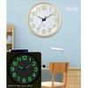 Non-Ticking Luminous Wall Clock Silent Wall Time Clock Minimalist Night Light Hanging Clock  Shops