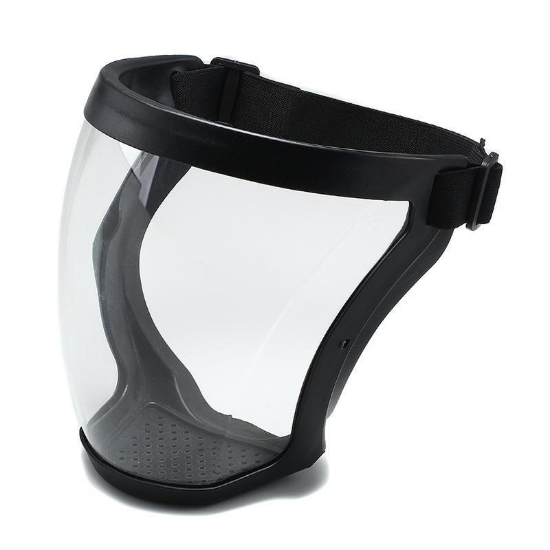 Mască de protecție Protector facial transparent Mască facială de protecție Mască de siguranță în aer liber Capac pentru cap Protecție la locul de muncă Rezistent la stropire