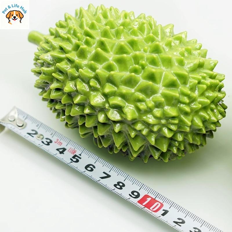 Pet Dog Toy Molar Ball Bite Resistant Sound Durian Suitable for All Dog Training Toys Pet Supplies