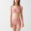 Short Girdle Kirei Labo Shapewear Seamless and Hypoallergenic KB1662 Salmon Pink L [Gunze] Women's 1. (WEB-exclusive color)