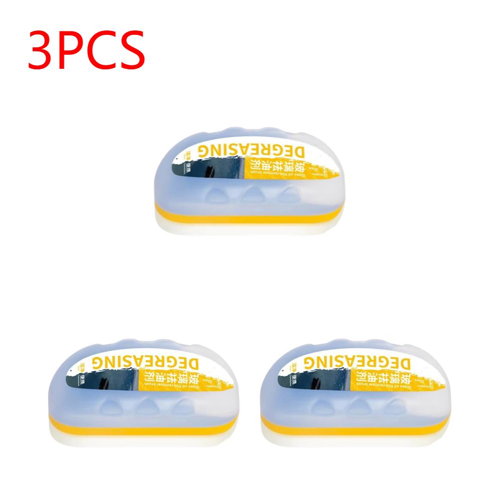 1-3Pcs Car Windshield Oil Film Remover Deep Cleaning Wipe Board Glass Polishing Film Removal Automobile Glass Cleaning Brush