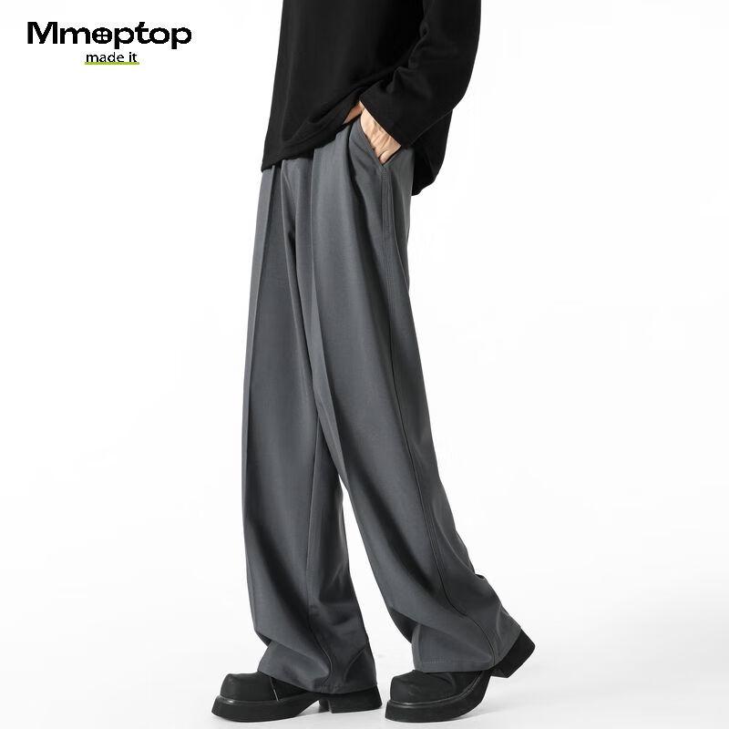 MMOPTOP Men's Retro Style Casual Trousers