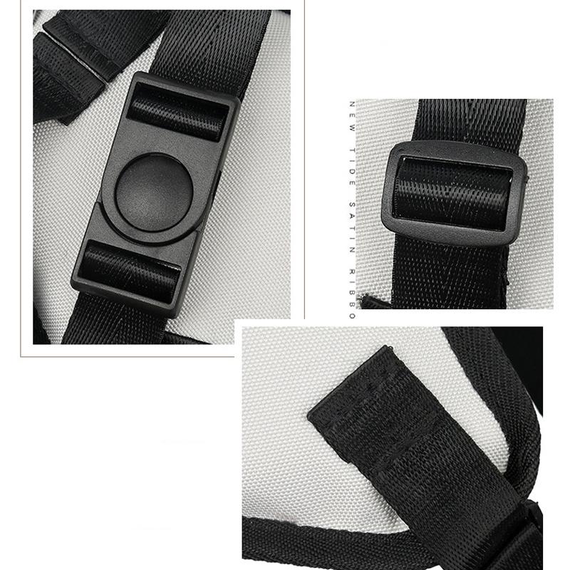 Adjustable Service Pet Supply Dog Backpack Medium Dogs Harness with Self-Wearing Bag for Camping Hiking Travel Training Gear