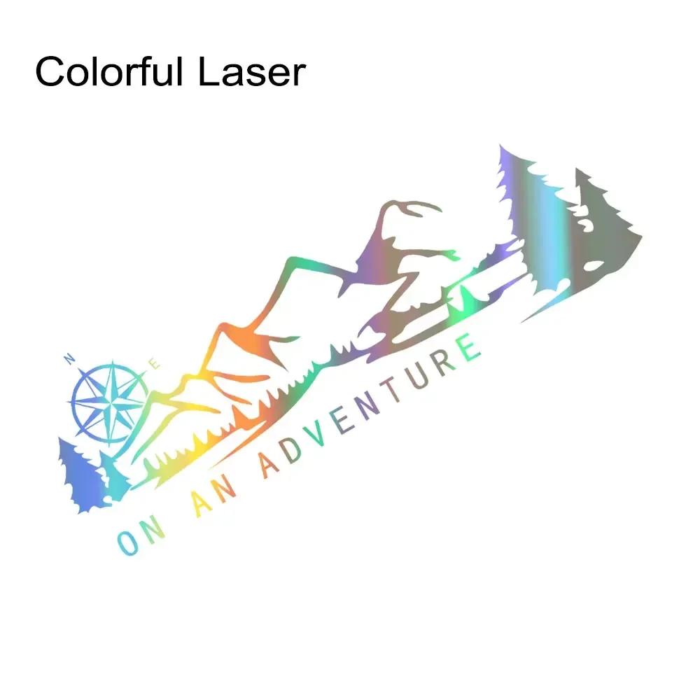 Car Stickers Graphics Mountain On An Adventure Decor Decal Auto Decoration for Camper Van Caravan Motorhome RV Cargo Accessories