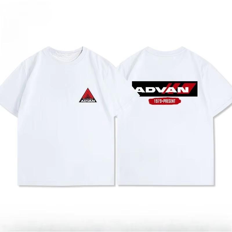 Japan JDM Modified Yokohama Advan Wheel Hub T-shirt Clothing WoCasual Wear Cotton 2026 Summer T Shirt