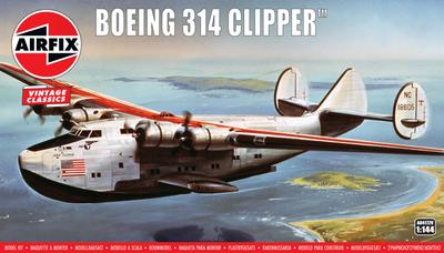 Airfix Boeing 314 Clipper Flying Boat Plastic Model 1/144 X-4172V (Airplane)
