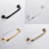 Grab Rail Gold Wall Mounted Bathroom Armrest Handle Bathtub Grab Bar Toilet Elderly Handrail Home Safety Black Chrome Antique