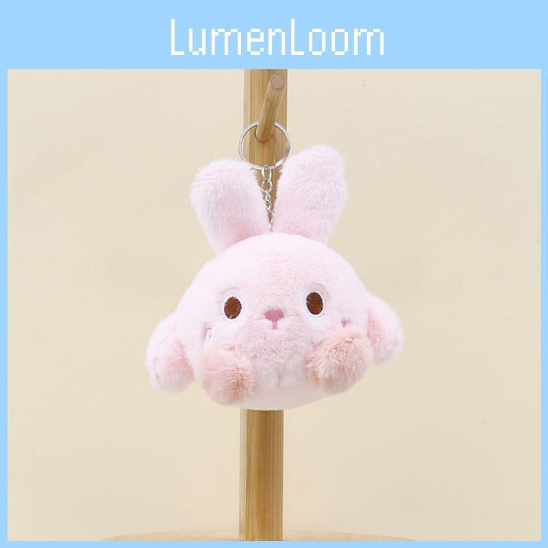 Plush Rabbit Soft Toy With Short Fur For Gifts And Kids Room Decor Keychain