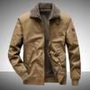 Tooling Cotton Clothes Men's Winter Washed Cotton Jacket Cotton-padded Clothes Lapel Collar Casual Jacket