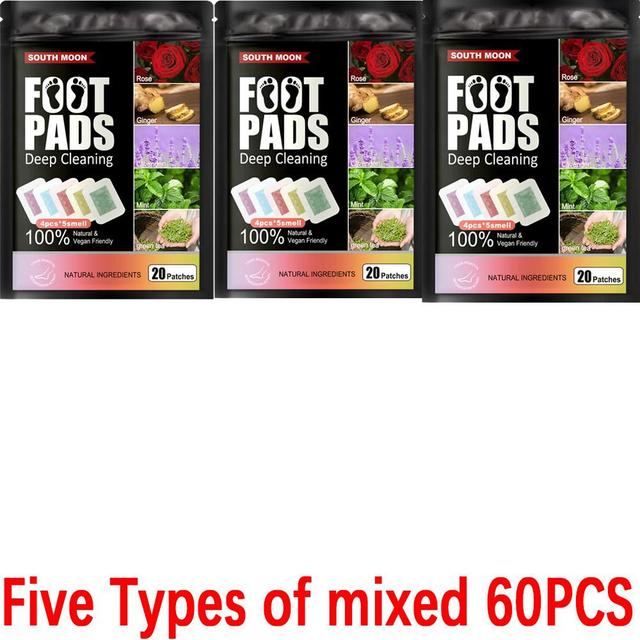 Cleansing Herbal Deep Foot Pad Detox Foot Patches Pad for Stress Relief Deep Sleep Body Toxins Feet Slimming Foot Pads