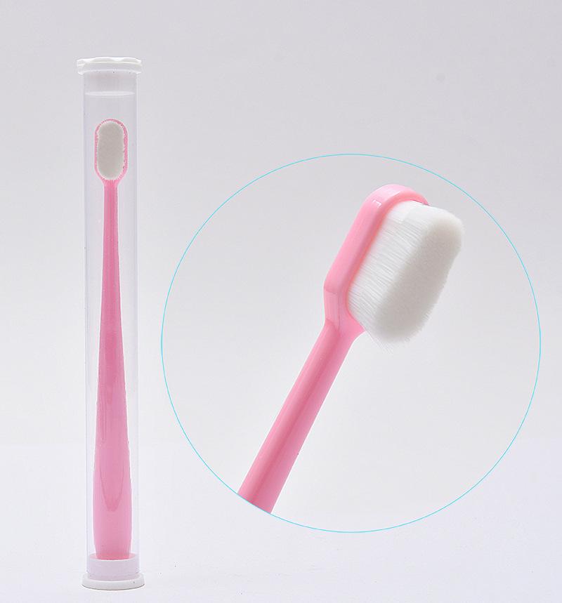 Ultra-Soft Nano Bristle Toothbrush for Adults & Pregnant Women - Gentle Gum Care & Effective Cleaning