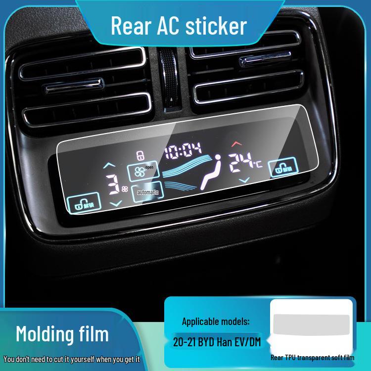 Starry Sky Frosted Film for BYD Han Interior Decoration, with Free Replacement for Damaged Stickers.