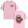 New Rapper Luar La L 100cotton Mens Shirt Hawaiian Luxury Graphic Hip Hop Tshirt Summer Y2K Short Sleeve Fashion Oversized Tee