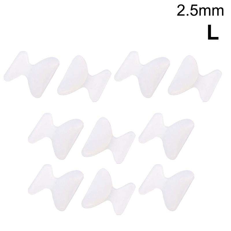 5Pairs Eyeglasses Anti Slip Nose Pads Soft Silicone Self Adhesive Glasses Nose Holder Long Lasting Spectacles Nose Support