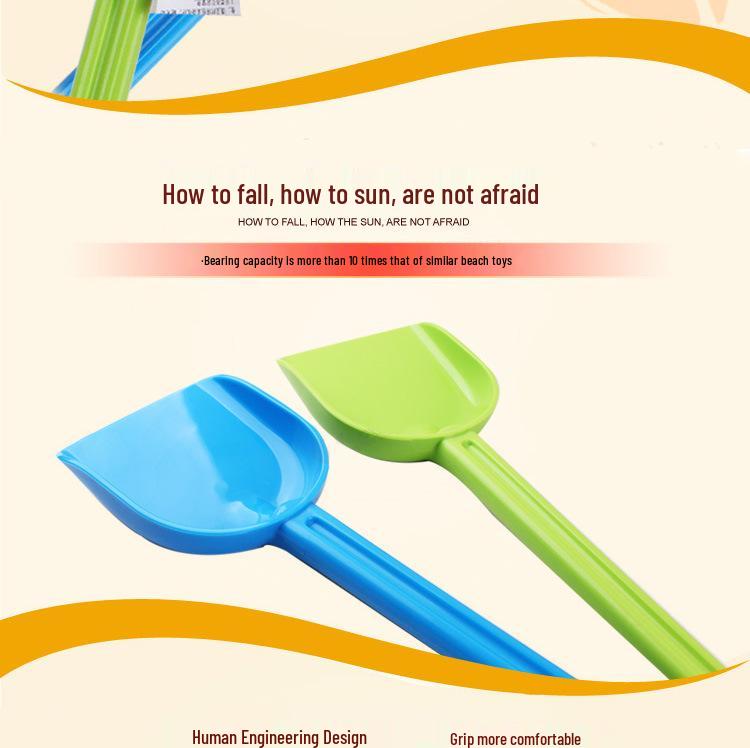 Large Children's Sand Play Shovel Set - Digging and Water Toys for Beach Fun