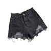 Women Summer Fashion Sexy Denim Shorts High Waist Ripped Loose Wide Leg Jean Short Pants