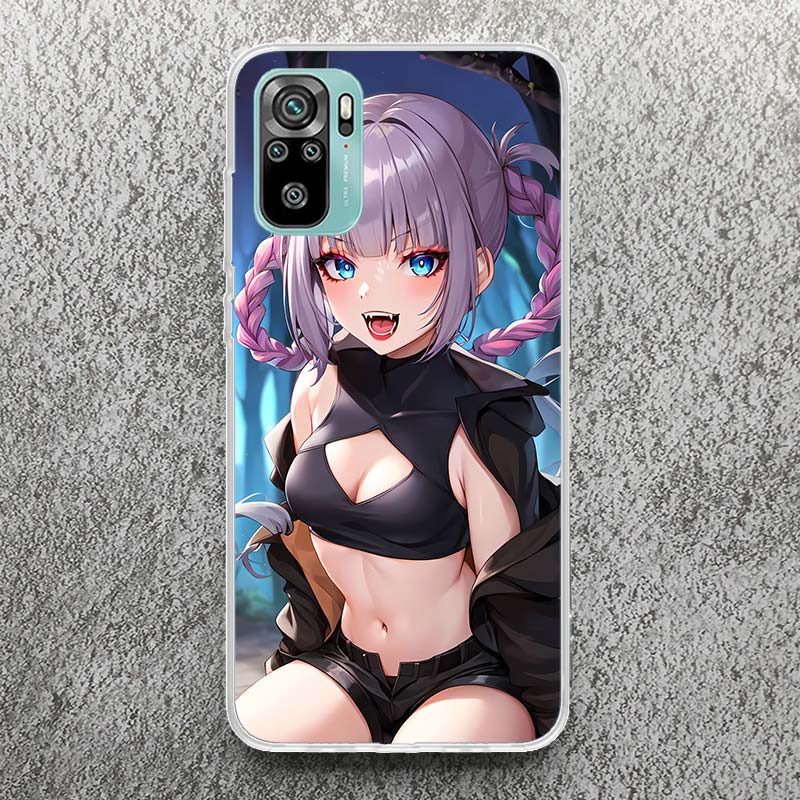 Nazuna Nanakusa Anime Soft Case for Xiaomi Redmi Note 10 9 9S 8 Pro 7 9T 5 Phone Shell Mi 11T 12T 10T 12 11 Lite 6X A3 Cover