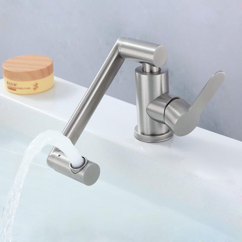 304 Stainless Steel Hot/Cold Washbasin Faucet Sink faucet  bathroom faucet  kitchen faucet