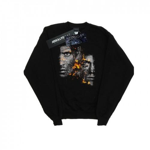 

Supernatural Mens Sam And Dean Fire Sweatshirt M
