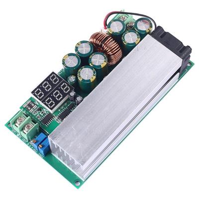 600W Adjustable Step Down Power Supply Module With Digital Display For Voltage Output 12 To 80 Volts And 20 Amp Output