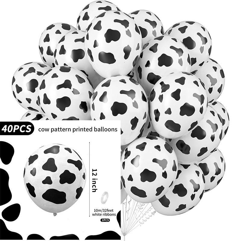 Neues Jahr Matt Glitzer Metallisch Latex Ballon Set für Dekorative Foto Atmosphäre