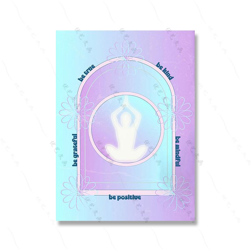 

Абстрактные градиентные цветовые блоки, цитаты из человеческого тела, настенная живопись на холсте, скандинавская обнаженная постер, печать, изображение для гостиной, домашнего декора комнаты 21x30cm No Framed