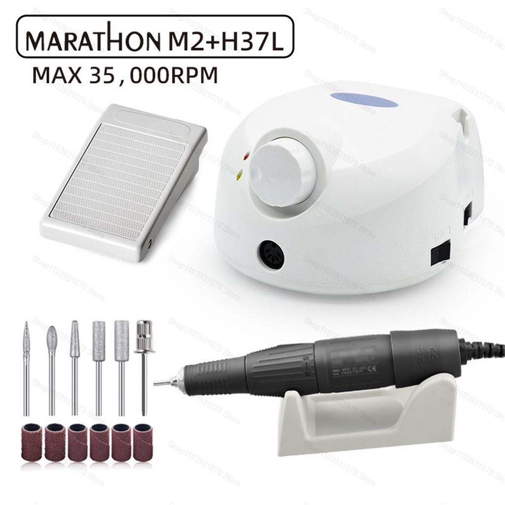 BTmarathon2H37L1 Handle 2.35 Mm High-speedNew 35,000 Rpm Electric Mini Motor Nail Drill Polishing Durable Coating Removal Equipment