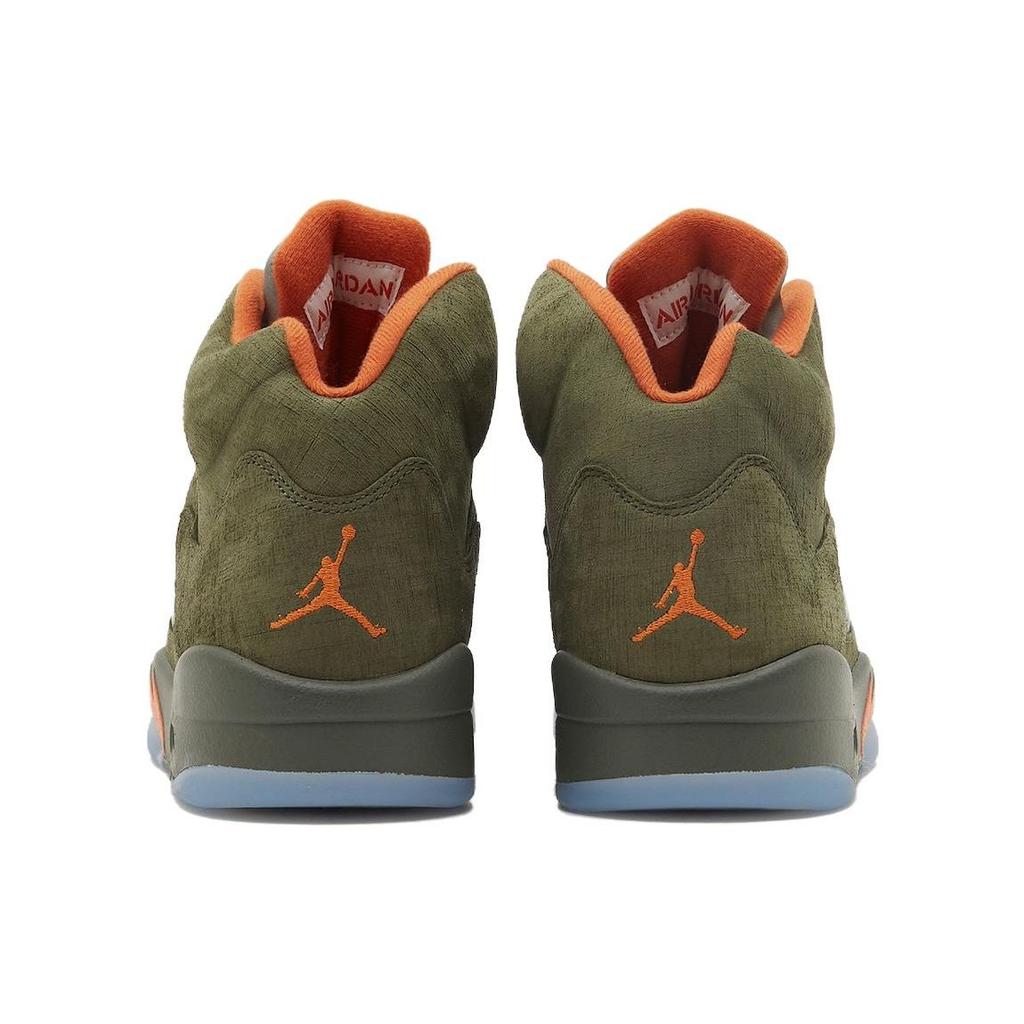 Air Jordan 5 Retro Olive 2024 Pánské tenisky Zelená Armádní-Olivová Solární-Oranžová DD0587-308