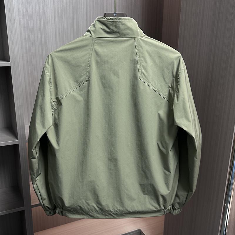 Herren Trendige Stehkragen Workwear Jacke - Herbst Koreanischer Stil Lässige Oberbekleidung