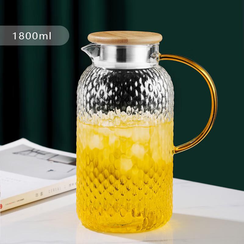 Shangqi Rice Grain High Borosilicate Glass Pitcher Set