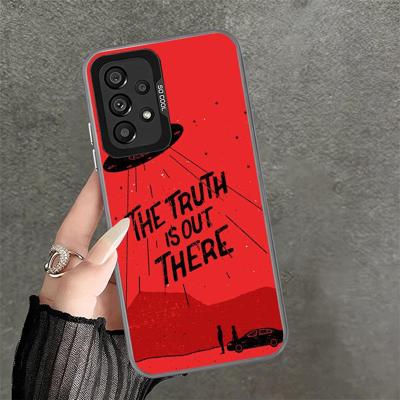 The X Files I Want to Believe Shockproof Phone Case for Samsung A17 A16 A15 A14 A37 A57 A36 A56 A26 A35 A55 A25 A34 A54 A24 A13