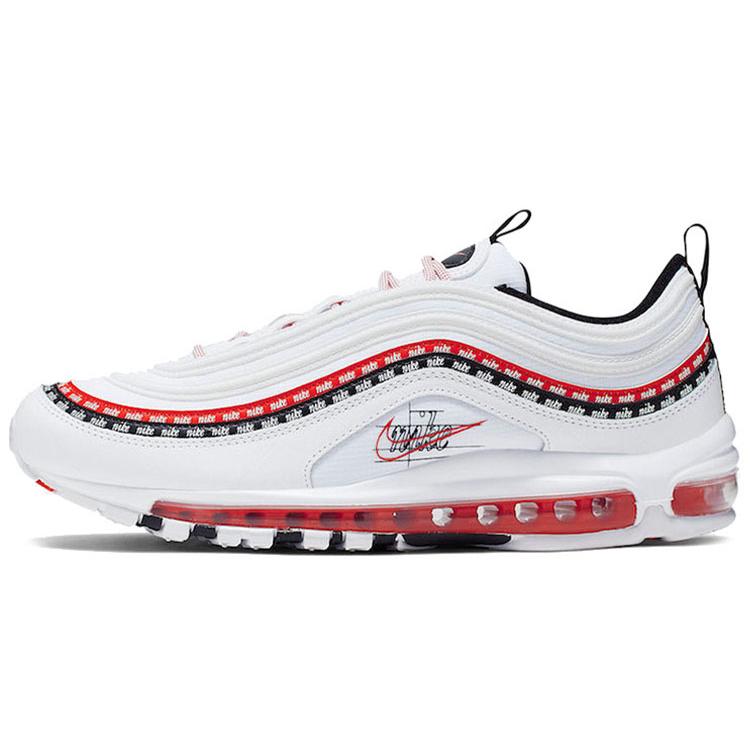 

Новые Nike Air Max 97 Эскиз Логотип Белый Черный Красный CK9397-100 42.5