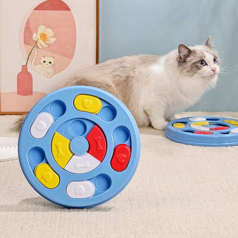 Supplier OEM/ODM Customizable Dog Hidden Food Toys Interactive Slow Feeder Bowl Pet Educational Supplies Boil-Relief Artifacts F