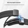 Universal Magnetic Silicone Strap for Huawei GT6 Pro, Samsung 8, Garmin, Xiaomi 20-22mm