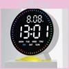 Digital Led Alarm Clock With Night Light Calendar Countdown For Bedroom Decor