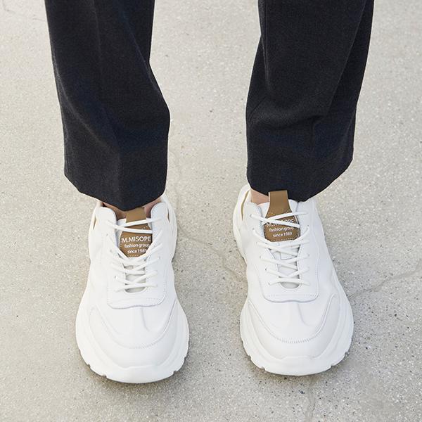 Misope Men'S Sneakers 522330507 4Cm