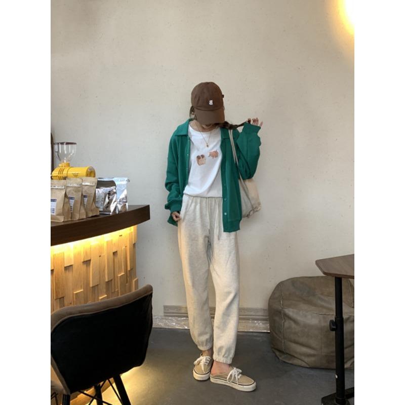 Korean Pure Cotton Printed Short-sleeved T-shirt for Women In Summer New Round Neck Casual Loose Half-sleeved Top