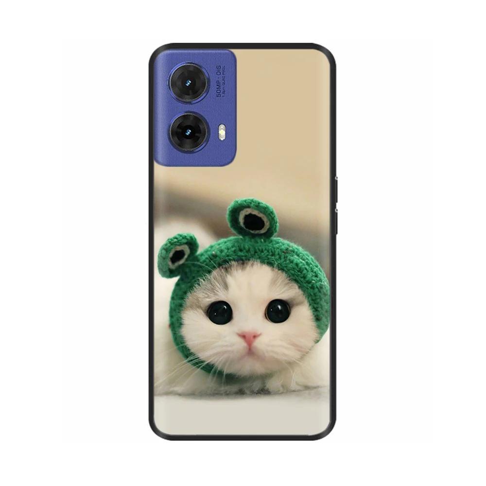 For Motorola Moto G85 Case Butterfly Soft Matte Silicone Back Cover For Moto G85 5G Cases MOTOG85 G 85 5G Funda Full Phone Coque
