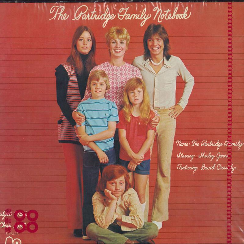 

LP Record PARTRIDGE FAMILY - Partridge Family Notebook BLPM13 BELL 1972 Japan Pop