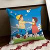Cute HHeidi Girl of the AAlps Cushion Cover Reversible Soft Durable Pillow Cover Home  Car MultiScene Use for Daily Comfort