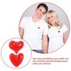 Mini Heart Brooch DIY Red Heart Badge Pin Fashion Jewelry Jewelry Accessories  Women Men