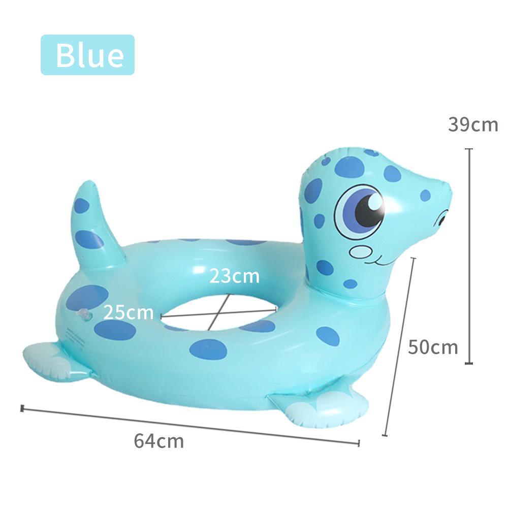 

Kids Dinosaur Swim Ring, Inflatable Cartoon Pool Float for Toddlers, Animal Shaped Swimming Tube