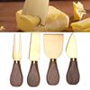 Stainless Steel Cheese Tool Set with Wood Handle Cheese Cutter Cheese Fork Spreader for Cutting Serving Charcuterie Boards Accessories