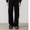Jeans Homme Noir Coupe Droite - Simple, Coupe Ample, Style High Street pour le Printemps & l'Automne 2025