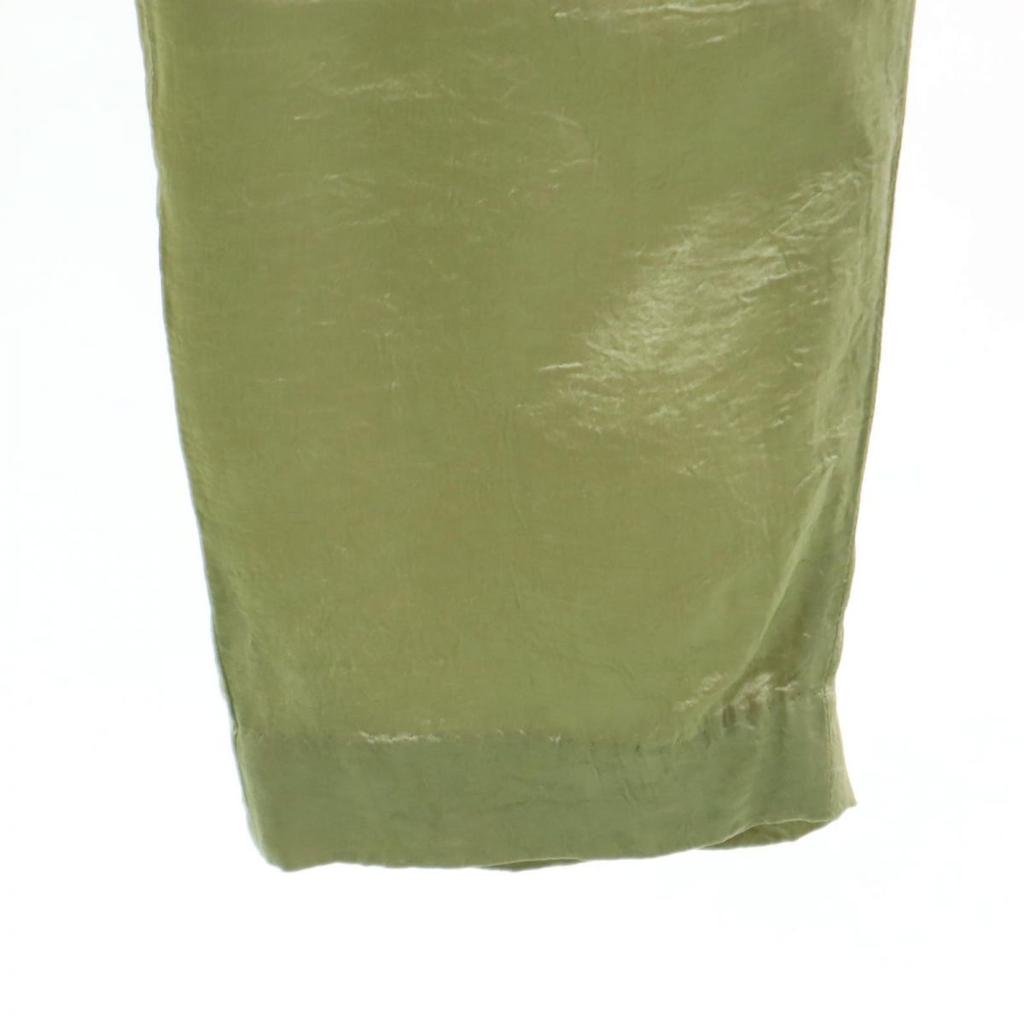 MAISON SPECIAL Long Pants 36 Green System Waist Rubber Women Used