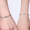 Korean Style Princess & Knight Woven Bracelets: Personalized Couple Jewelry Gift