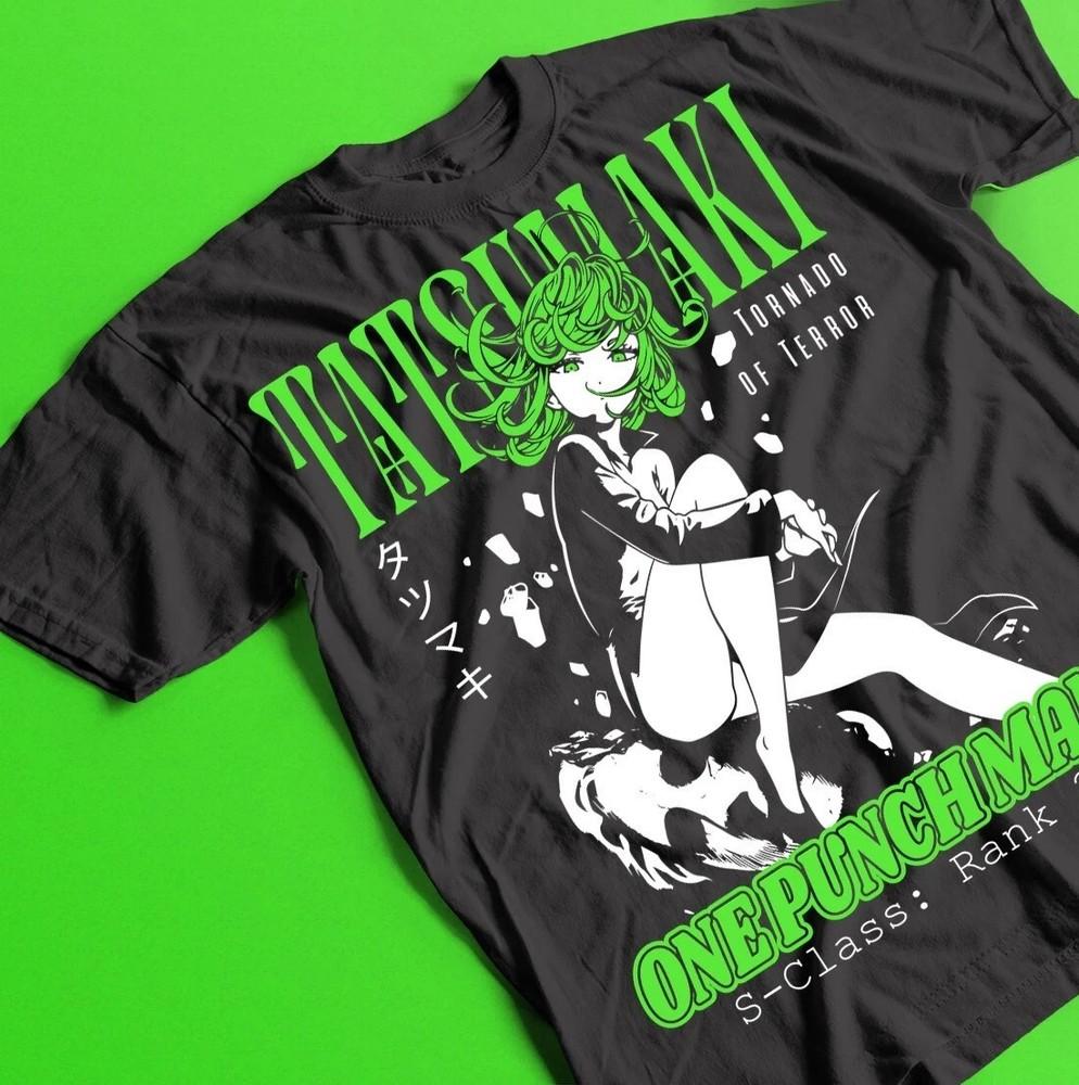 Tatsumaki T-shirt, Anime Manga Villain Tee, Kawaii Funny Shirt Black Unisex T-Shirt M