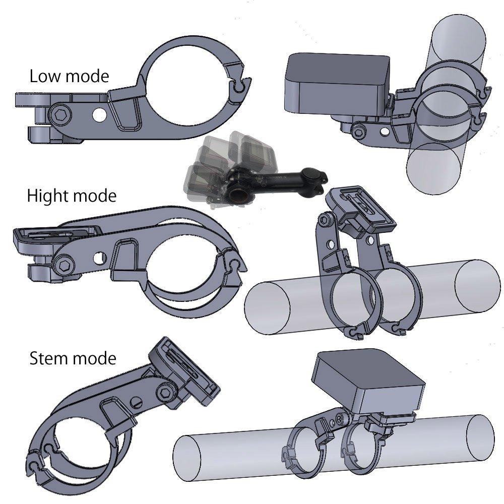 Pioneer Combo Mount narrow type bottom REC-MOUNTS Double-sided (with adapter) [SGXCA-Narrow+GP