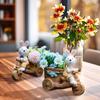 Creative Flower Pots, Courtyard Balcony Decorations, Creative Resin Crafts Ornaments, Outdoor Garden Decorations