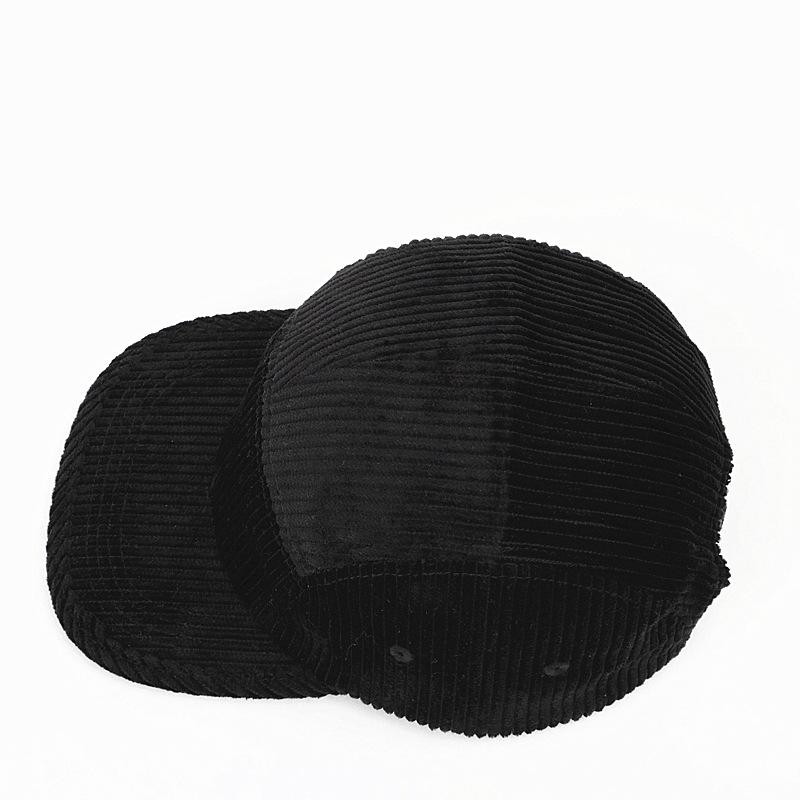 Casquette de baseball en velours côtelé à la mode pour femmes, Taille ajustable, Légère et respirante, Parfaite pour les activités de plein air, Bohème, Couleur unie